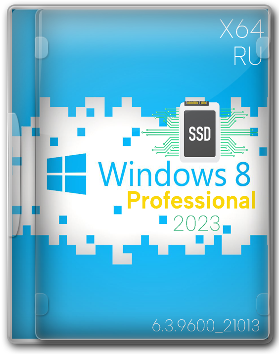 Windows 8 PRO  SSD  x64  
