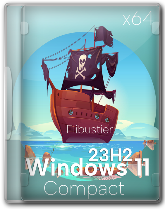 Windows 11 Flibustier 23H2 Compact 64 bit 2024  
